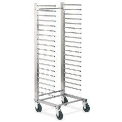 CARRELLO PORTATEGLIE 20X60X40, SUPPORTI IN TUBO